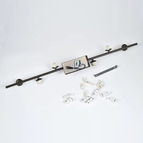 Brilagi - Plafoniera LED MILLA 7xG9/3W/230V marrone/marrone fumé