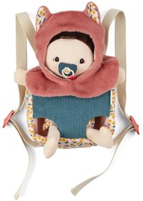 Lilliputiens - Bambola di stoffa Jeanne e marsupio porta-bebè