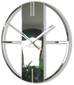 Orologio da parete a specchio 50 cm UNIQUE - argento