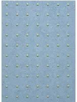 Arte International Carta da parati Dots - 31013 - Luminous Cerulean