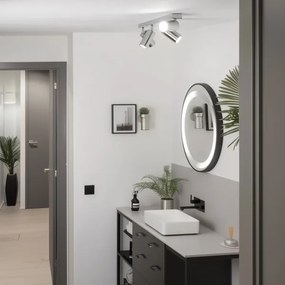 Brilagi - Luce Spot da bagno SELE 4xGU10/30W/230V IP44 cromo lucido