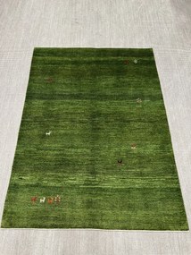 Gashguli Tappeto 240 x 170 Verde (Iran) Annodato A Mano