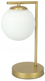 Lampada da tavolo 1xE27/40W/230V oro/bianco