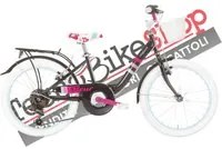 Bici Bambina MBM Fleur 20 pollici- 6 Velocit colore Nero