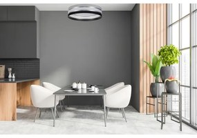 Plafoniera LED dimmerabile SMART CORAL GOLD LED/24W/230V nero/grigio+ tc