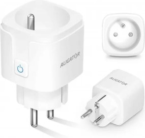 Aligator WAL001 - Presa intelligente 3680W/230V/Tipo E/16A Wi-Fi Tuya