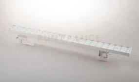 Lampada led lineare per binario maxwell bianco in alluminio 25w 330...