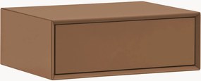 Comodino da parete in legno Platt