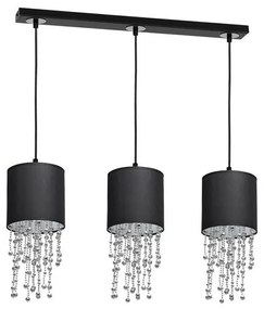 Lampadario a sospensione con filo ALMERIA 3xE27/60W/230V