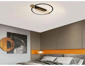 Plafoniera LED dimmerabile LED/60W/230V 3000-6500K nero + telecomando