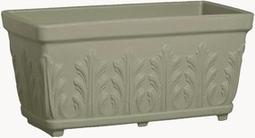Portavaso da esterno Cassetta Fogliata, alt. 30 cm