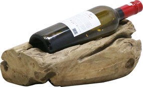 HIPPO - porta bottiglie in legno di teak