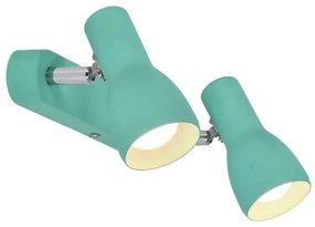 Luce Spot PICARDO 2xE14/40W/230V turchese