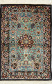 Ghom Tappeto 80x120 (Iran) Annodato A Mano