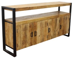 FOX - mobile in legno di mango con 4 ante