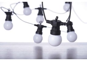 Catena decorativa LED da esterno 50xLED/10m IP44 bianco