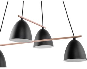 Lampadario a sospensione con filo AIDA 4xE27/15W/230V