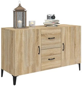 Credenza rovere sonoma 100x36x60 cm in legno multistrato