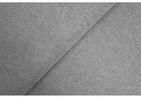 Letto singolo imbottito grigio chiaro con contenitore con materasso incluso 90x200 cm Cabana – Meise Möbel