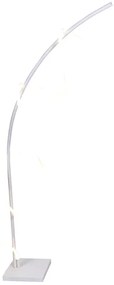 Lampada da terra LED Teddy  bianco, luce bianco naturale NOVECENTO