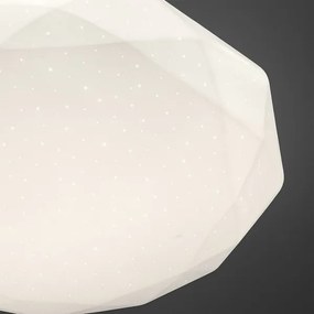 Plafoniera LED dimmerabile HEX LED/72W/230V 3000-6000K Ø 50 cm bianco + telecomando