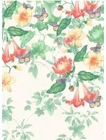 Florale Tapete Asterid von Little Greene - Lantern