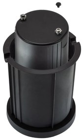 Faro interrato con base E27 - per lampade PAR30 e PAR38 - Doppio Pressacavo