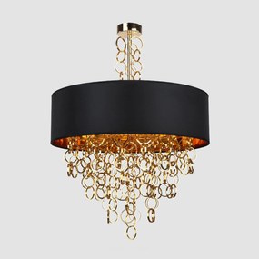 Lampada Pensile Black Gold 45cm APP683-3CP