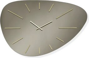 Orologio da parete 58x78 cm in cristallo Bronzo e dettagli Oro GARY
