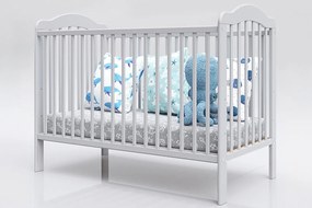 Lettino per bambini Alek con sbarre rimovibili - grigio - lettino senza spazio di archiviazione 120x60 cm