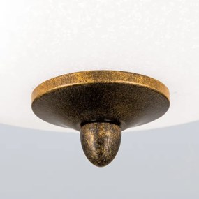 Orion DL 7-338/2 - Plafoniera LUCA 2xE14/40W/230V diametro 40 cm bronzo/patina