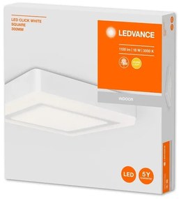 Ledvance - Plafoniera LED SQUARE LED/18W/230V