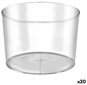 Set di bicchieri riutilizzabili Algon 230 ml Plastica 12 Pezzi (20 Unità)