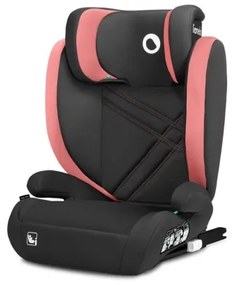 Lionelo - Seggiolino auto HUGO i-Dimensioni 100-150 cm nero/rosa