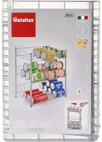 Organizzatore da cucina a 3 livelli - Metaltex