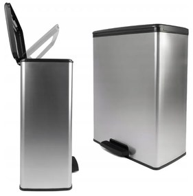 Cestino in plastica a pedale 65 l Rectangular - Curver