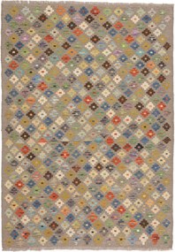 Kilim Tappeto orientale 110 x 150 (Afghanistan) Annodato A Mano