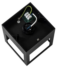 Plafoniera moderna nera - Cela