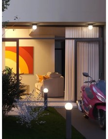 Redo 90642 - Lampada da esterno BULK 1xE27/28W/230V 50 cm IP44 antracite