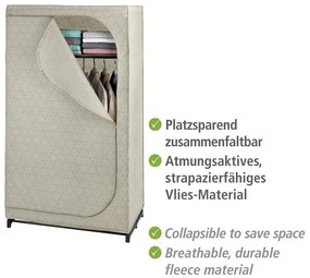 Armadio beige in tessuto 90x160 cm Balance - Wenko