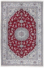 Nain Tappeto persiano 300 x 200 Rosso (Iran) Annodato A Mano