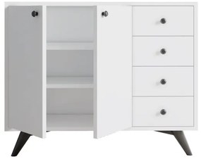 Armadietto WAGA 82x100 cm bianco