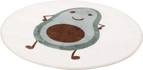 Tappeto per bambini color menta/avorio ø120 cm Avocado Mint – FD