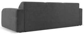 Divano in tessuto bouclé grigio scuro 235 cm Molino - Micadoni Home
