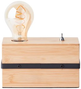 Brilliant - Lampada da tavolo BENNY 1xE27/40W/230V bambù