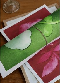 Poster 50x70 cm Peas in Bloom – Anna Ravn Bjørn – The Poster Club