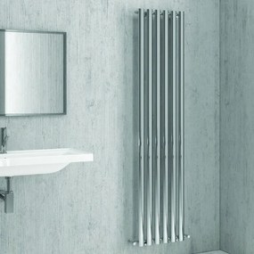 Kamalu - radiatore termoarredo 420x1800mm con 6 tubi verticali modello kam-369