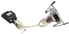 Set di 6 faretti da incasso moderni in acciaio rotondi IP44 - Xena