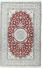 Nain Tappeto persiano 210 x 130 Rosso (Iran) Annodato A Mano