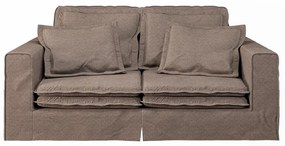 Divano marrone 196 cm Nora – Ropez